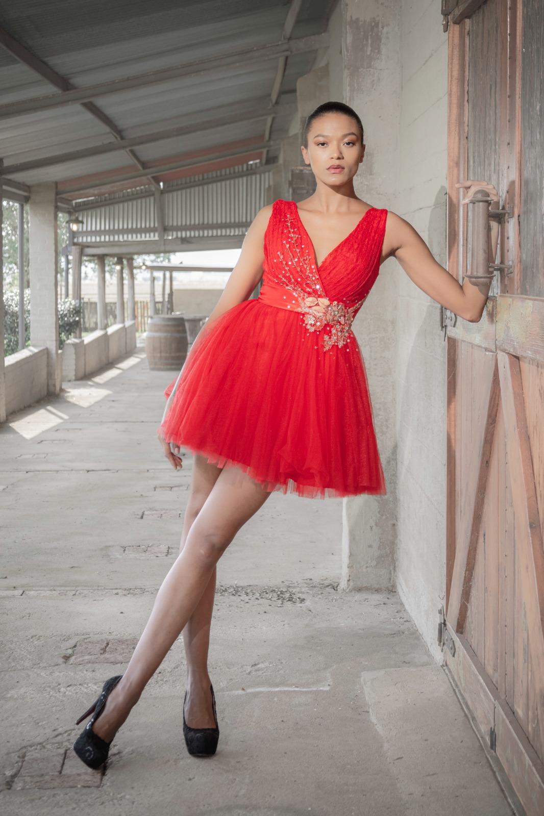 Red Cocktail dress