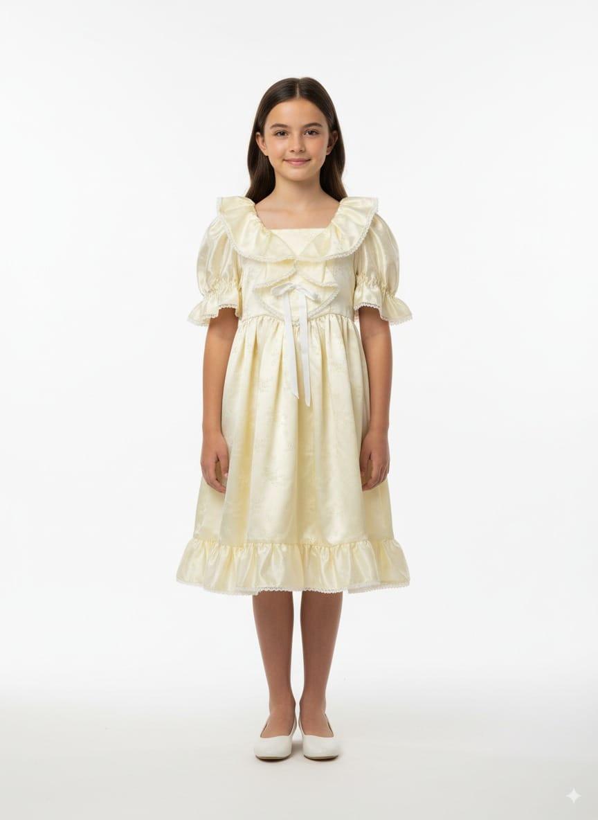 Kids yellow dress
