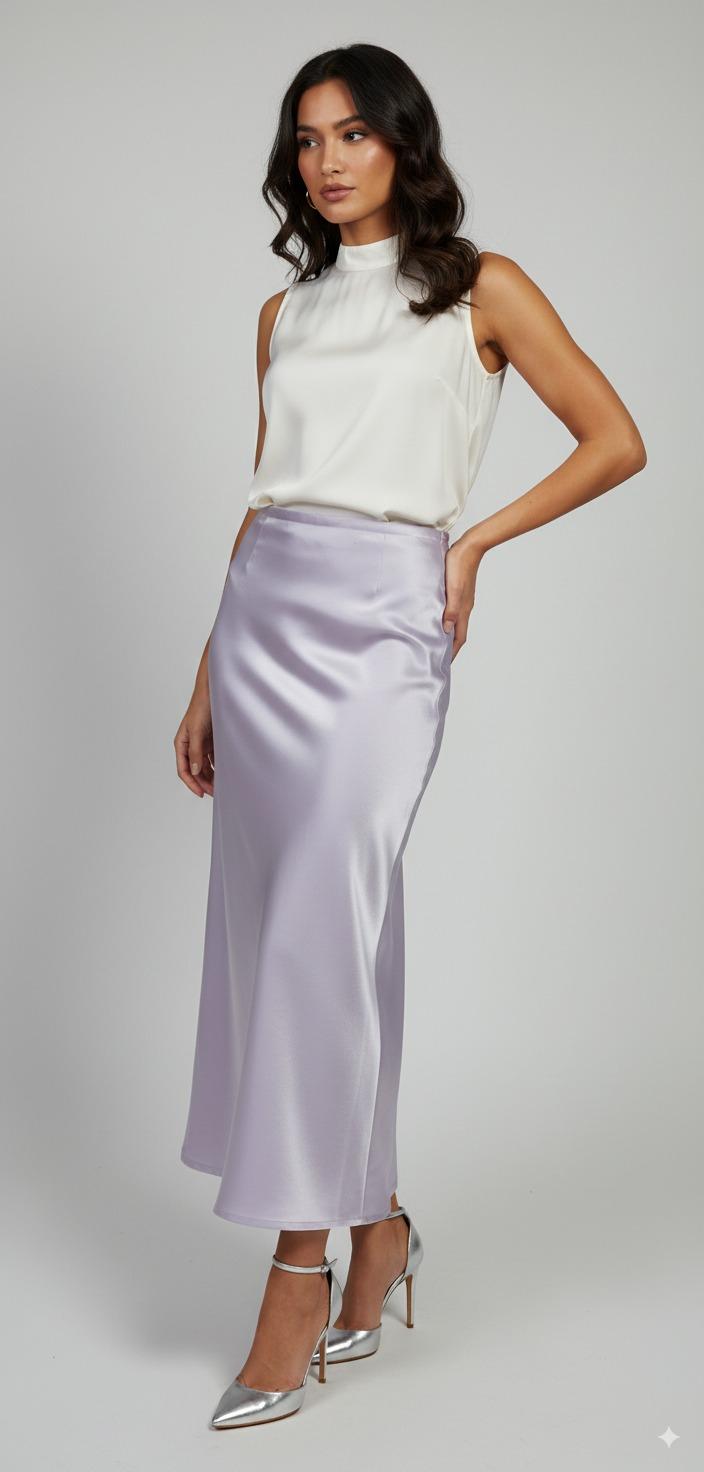 Purple skirt